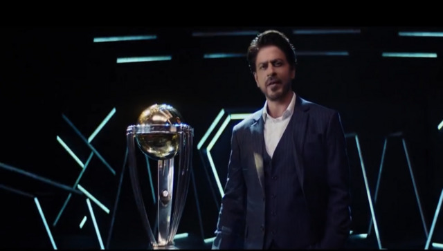 Shah Rukh Khan's 2023 ICC World Cup promo featuring past and present stars breaks internet; watch video Shah Rukh Khan's 2023 ICC World Cup promo featuring past and present stars breaks internet; watch video