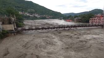 WATCH: Bridges swept away as heavy rains wreak havoc in Himachal Pradesh