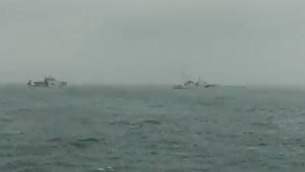 Indian Coast Guard rescues government research vessel stranded between Goa and Kawar, all 36 people on board safe