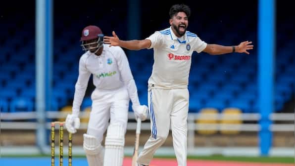 India vs West Indies: Mohammed Siraj, batters help visitors stay on course for Test series victory in Trinidad