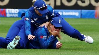 Watch: Sophie Ecclestone pulls off a one-handed stunner in Women's Ashes 1st ODI