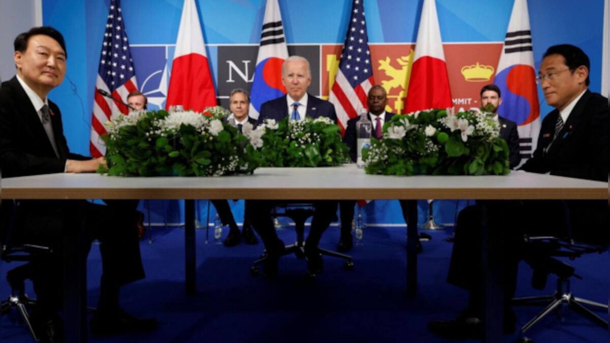 US to host Camp David summit with Japan, South Korea next month – Firstpost