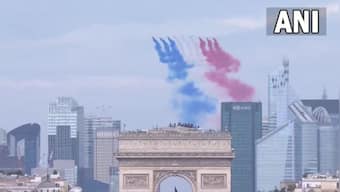 WATCH: Flypast in the colours of French national flag cover the sky of Paris at Bastille Day parade
