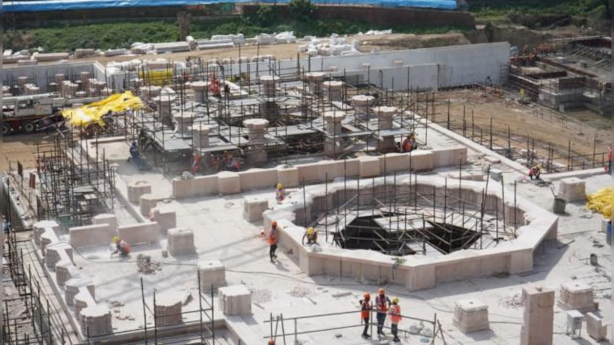 WATCH latest photographs of construction work of Ayodhya’s Ram temple