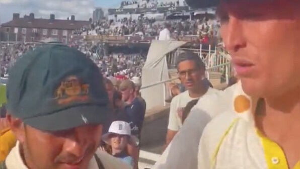 Watch: 'What did you say mate?' Labuschagne, Khawaja confront spectator at The Oval during fifth Ashes Test