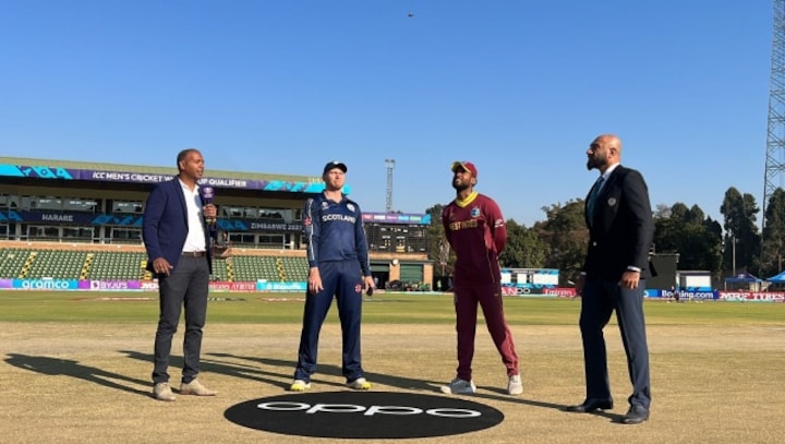 West Indies vs Scotland Highlights, ICC World Cup Qualifier Super Six: Scotland knock Windies out with seven-wicket win