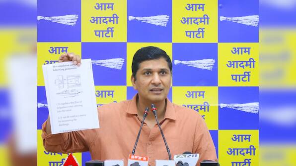 Delhi Floods: AAP's Saurabh Bharadwaj writes to LG, demands action against officers for ignoring instruction
