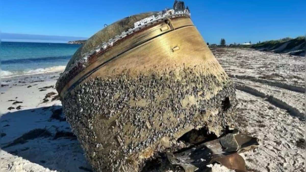 Did Chandrayaan-3 debris wash up on an Australian beach?