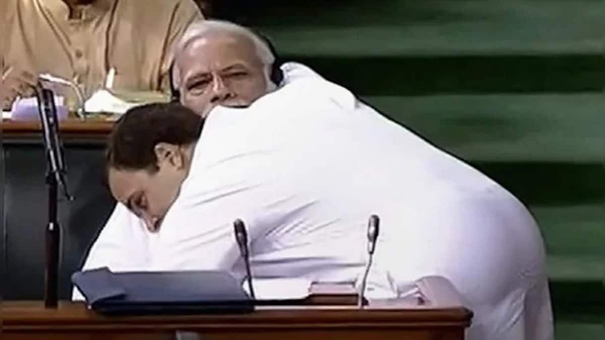 Rahul's famous hug: What happened when Modi govt faced a no-trust vote in 2018