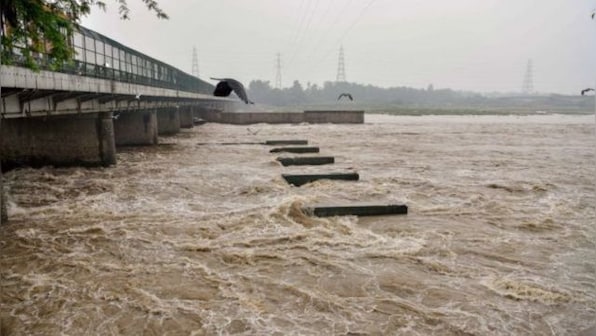 WATCH | Yamuna further breaches danger mark; 41,000 relocated, trains, traffic movement in Delhi affected