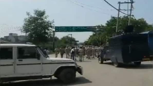 Clashes erupt between two communities in Haryana's Nuh