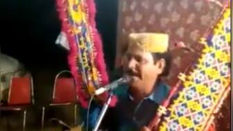 WATCH | Ali Zafar shares video of Pakistani folk singer performing with a gun on stage