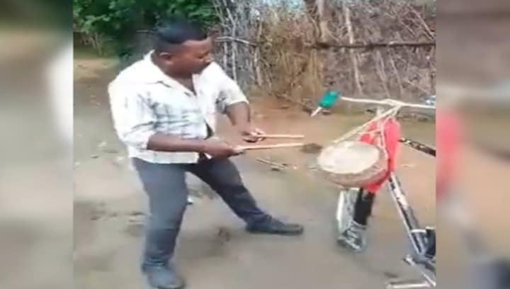 WATCH- Law of Rule: Madhya Pradesh sarpanch decrees 5 slaps with slipper, Rs 500 fine if cattle found astray