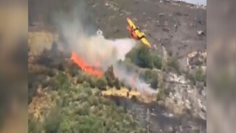 WATCH: Firefighting plane crashes in Greece, both pilots dead