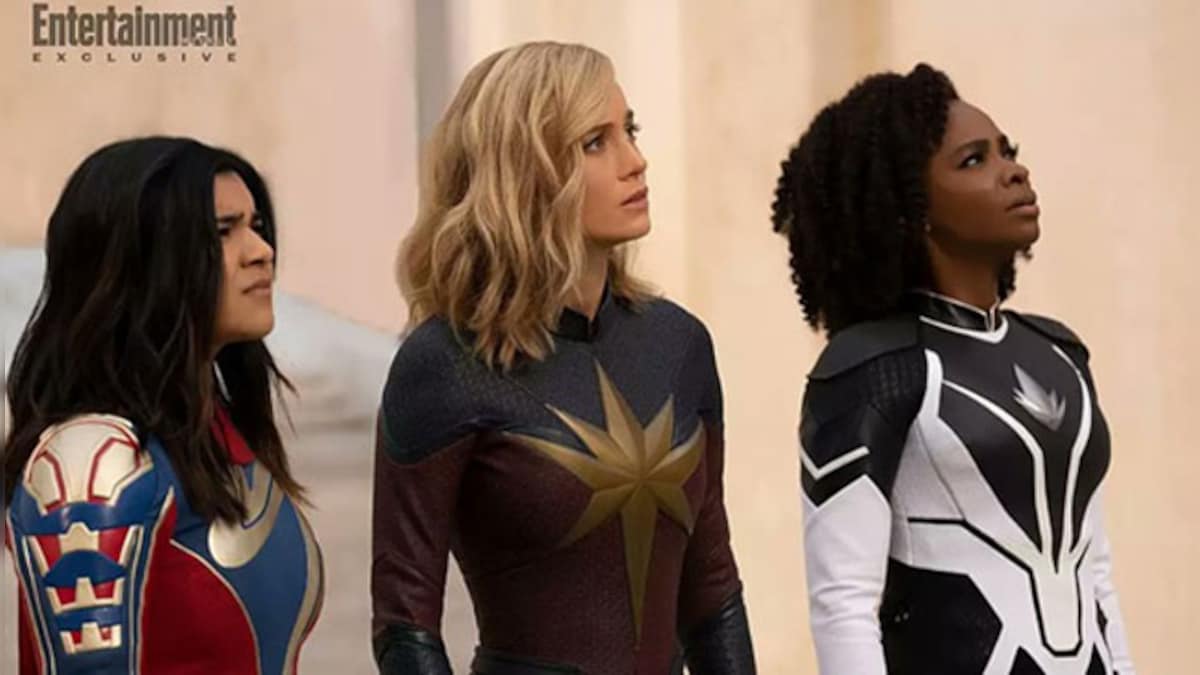 Marvel Studios reveals new images of 'The Marvels' starring Brie Larson, Iman Vellani, Teyonah Parris, Samuel L. Jackson