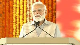 PM Modi lays foundation stone for Rs 6100 cr infra development projects in poll-bound Telangana