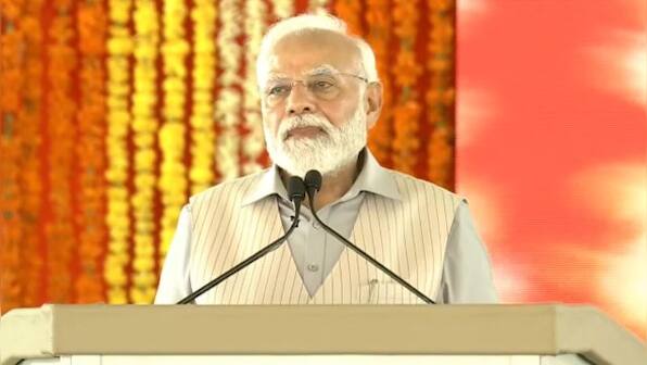 PM Modi lays foundation stone for Rs 6100 cr infra development projects in poll-bound Telangana