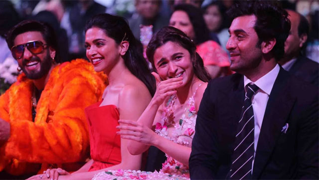 Alia Bhatt says, 'Ranbir yet to see Rocky Aur Rani Kii Prem Kahaani', Ranveer reveals, 'Deepika keeps singing the songs' Alia Bhatt says, 'Ranbir yet to see Rocky Aur Rani Kii Prem Kahaani', Ranveer reveals, 'Deepika keeps singing the songs'
