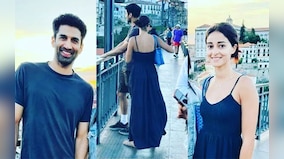Rumoured couple Aditya Roy Kapur and Ananya Panday spotted holidaying in Spain, pictures go viral