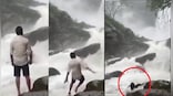 In Video: 23-year-old Karnataka man making Instagram reels washes away within seconds at Arasinagundi falls