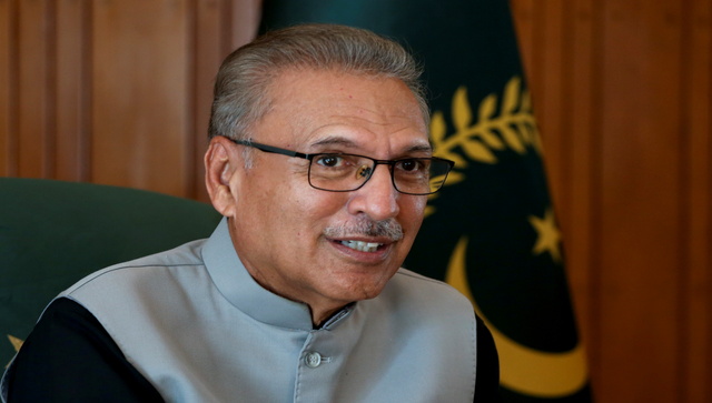 Pakistan president Arif Alvi meets caretaker law minister; discusses elections Pakistan president Arif Alvi meets caretaker law minister; discusses elections