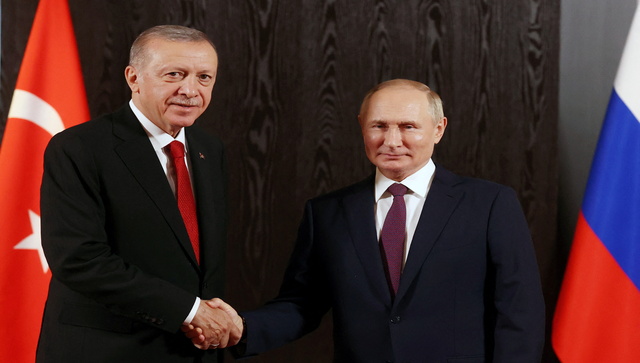 Turkish President Erdogan says Putin may visit Turkey in August Turkish President Erdogan says Putin may visit Turkey in August