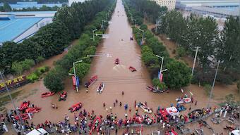 Typhoon Doksuri: At least 14 dead as northeastern China reels under devastating floods