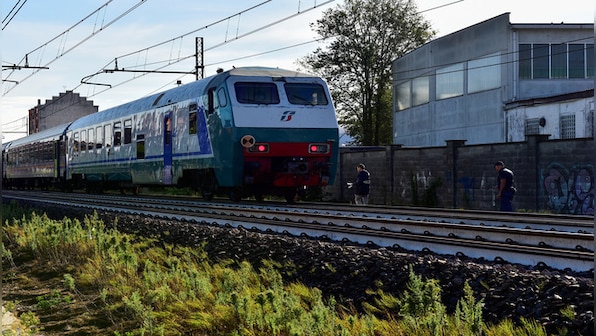 Five railway workers killed in train accident in northern Italy