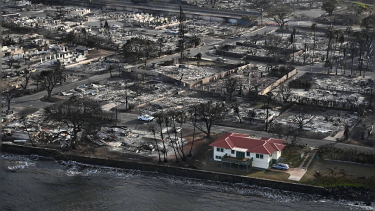 Hawaii Wildfires: When everything turned to ashes, THIS red-roofed house survived