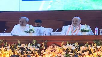 Union Home Minister Amit Shah, CM Naveen Patnaik launch national highway projects in Odisha