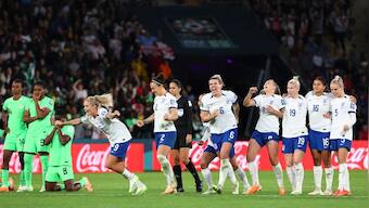 FIFA Women's World Cup: England beat Nigeria 4-2 on penalties to reach quarter-finals
