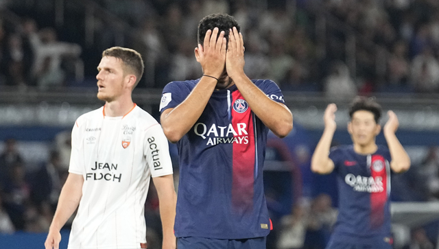 Ligue 1: Mbappe-less Paris Saint-Germain held to 0-0 draw by Lorient in season opener Ligue 1: Mbappe-less Paris Saint-Germain held to 0-0 draw by Lorient in season opener