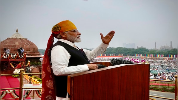 Full speech of PM Modi's 10th Independence Day address from Red Fort