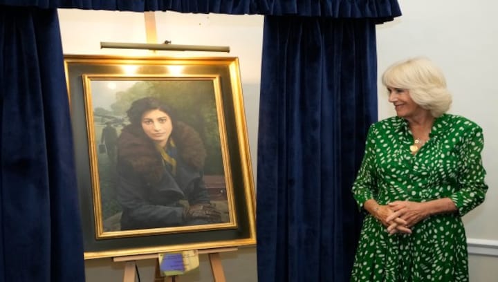 Who was Noor Inayat Khan, the British-Indian spy whose portrait was unveiled by Queen Camilla?