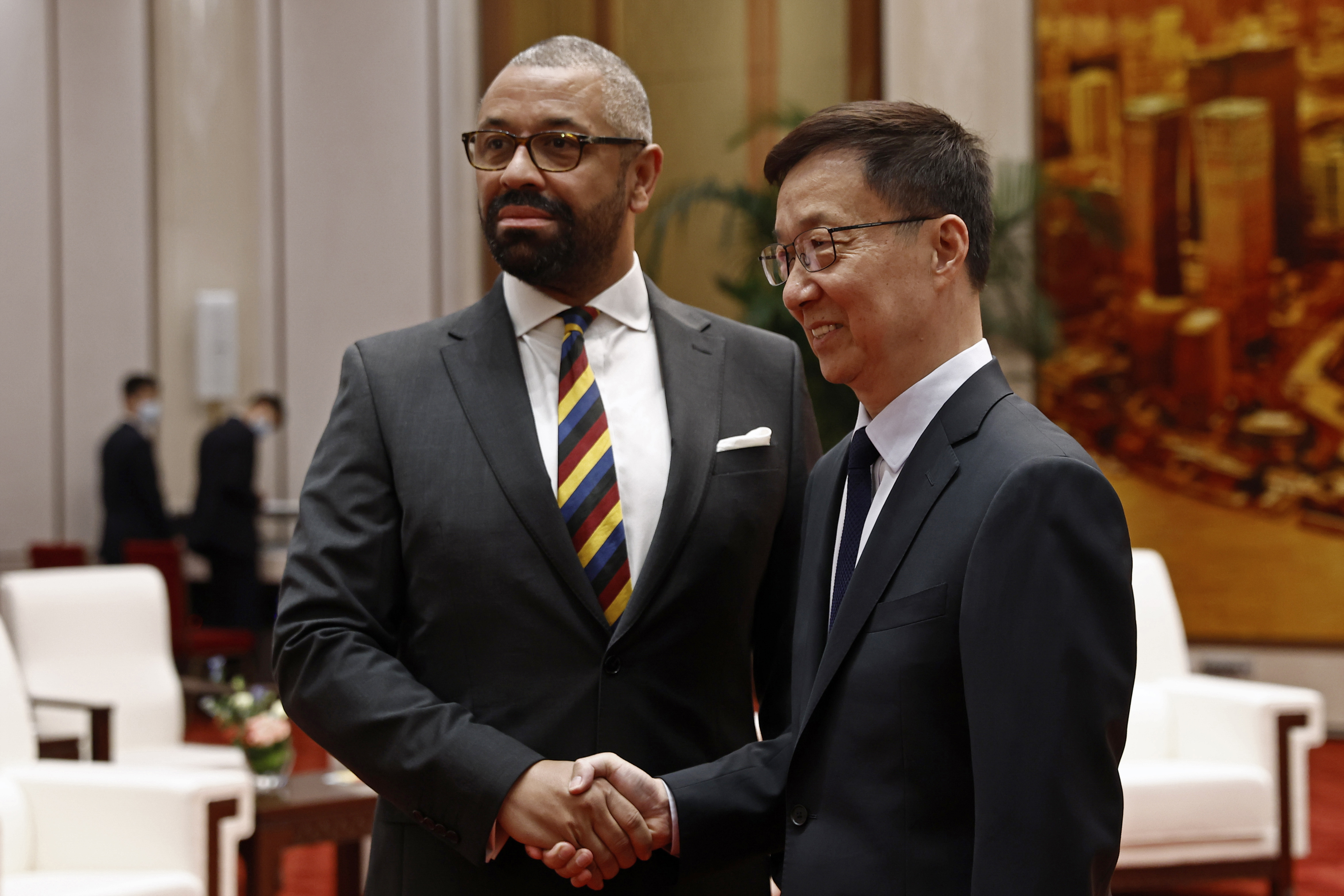 UK top diplomat begins China visit for the first time in 5 years to mend strained ties UK top diplomat begins China visit for the first time in 5 years to mend strained ties