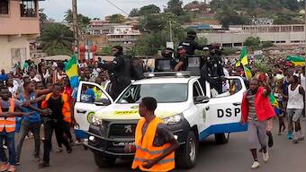 Mutineers install military chief as Gabon leader after coup