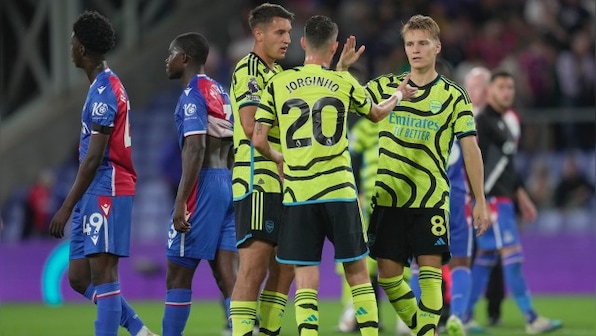 Premier League: Arsenal sink Crystal Palace to extend perfect start despite Tomiyasu red card