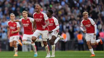 Arsenal have proved they can slug it out with Manchester City, says Mikel Arteta after Community Shield win