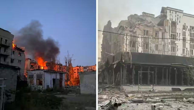 Five killed, several injured in Russian strike on east Ukraine residential building Five killed, several injured in Russian strike on east Ukraine residential building