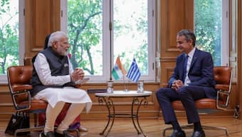 PM Modi gifted Dokra Art from Chhatisgarh, Meghalaya Shawl to Greece leaders