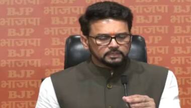 'Congress ka haath 'NewsClick' ke saath' I&B minister Anurag Thakur attacks Rahul Gandhi