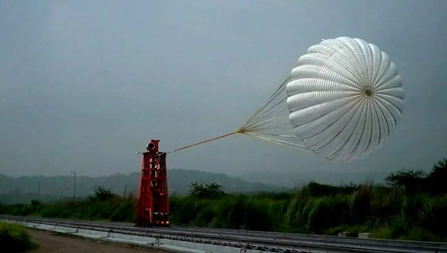 ISRO successfully conducts parachute deployment tests for Gaganyaan mission ISRO successfully conducts parachute deployment tests for Gaganyaan mission