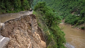 Manipur: Landslides block Imphal-Silchar highway, at least 500 trucks stranded