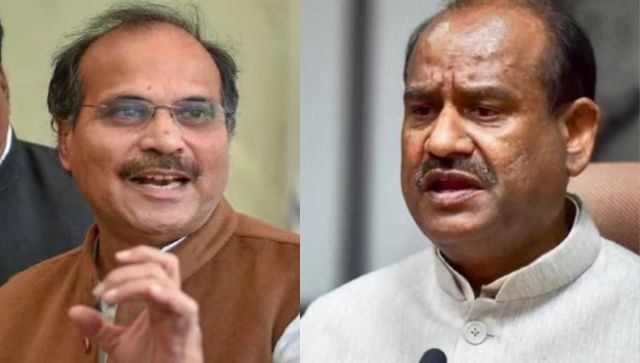 Congress leader Adhir Ranjan Chowdhury meets LS Speaker, urges him to restore Rahul Gandhi's membership Congress leader Adhir Ranjan Chowdhury meets LS Speaker, urges him to restore Rahul Gandhi's membership
