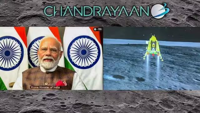 'India is on moon': ISRO Chief Somanath to PM Modi on Chandrayaan 3 soft landing | WATCH 'India is on moon': ISRO Chief Somanath to PM Modi on Chandrayaan 3 soft landing | WATCH