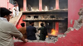 Troops deployed to guard Pakistani Christians after mob torches churches