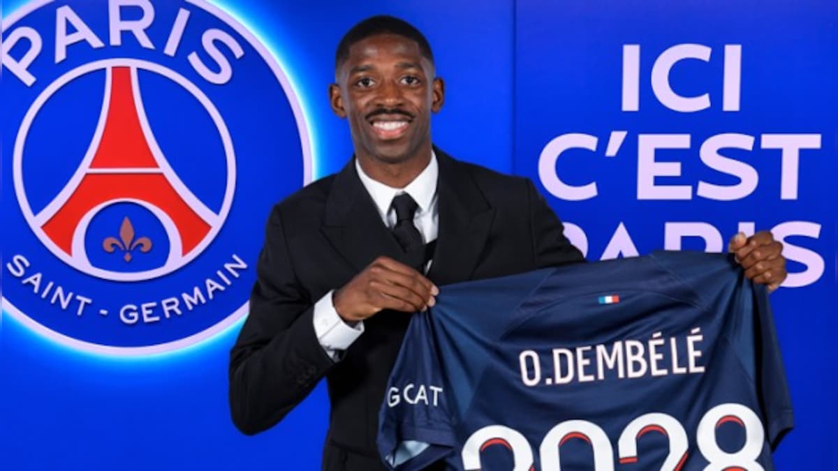 Ousmane Dembele moves from Barcelona to PSG on five-year deal