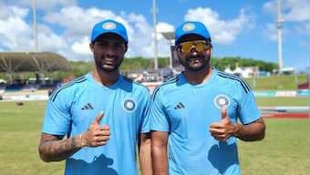 India vs West Indies: Mukesh Kumar, Tilak Varma handed debuts in first T20I