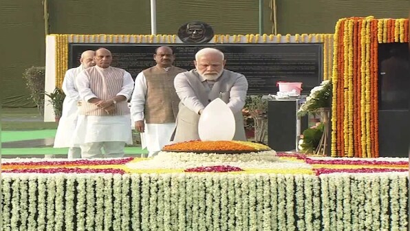 WATCH: PM Modi, President Murmu, NDA partners pay tribute to Atal Bihari Vajpayee on death anniversary