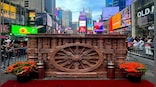 Vikas Khanna unveils replica of Konark Temple Wheel in New York’s Times Square; internet reacts